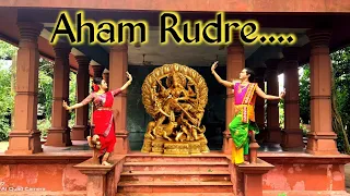 Aham Rudre | Dance With Kaushik | Mahalaya Dance | Durga Stotra | Agomoni | Dance Cover