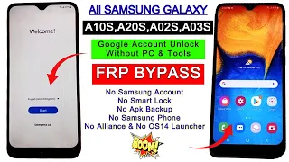 Samsung A10s,A20s,A02s,A03s FRP Bypass 2024 Update | All Samsung Frp Bypass | Google Account Unlock