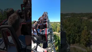 HUGE DROP ON THIS ROLLER COASTER 🫨