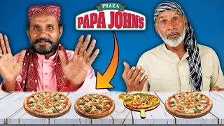 Tribal People Experience Dining at Papa Johns for the first time!