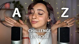 LA CHALLENGE DELL'ALFABETO! | ASMR 1.5  hour long