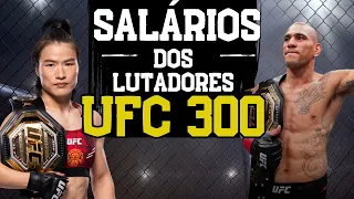 CONFIRA A LISTA DOS SALÁRIOS DOS LUTADORES DO UFC 300