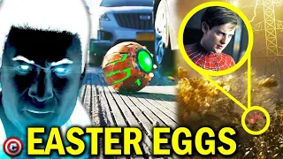 Spider-Man No Way Home Trailer - 21 Easter Eggs You Missed - Lizard, Mr. Negative, Tobey Maguire