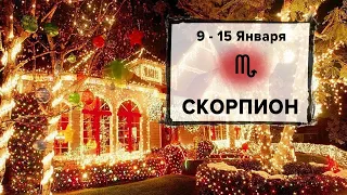 СКОРПИОН ♏ 9 - 15 Января 2023 | Расклад таро на неделю для знака Зодиака Скорпион