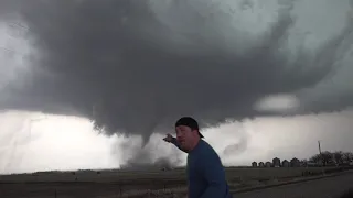 Close Encounter with a Tornado!  April 12, 2022 Gilmore City, Iowa