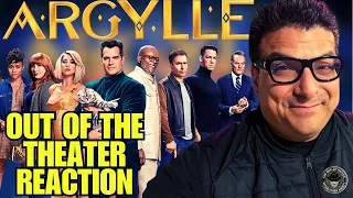 ARGYLLE Out of the Theater REACTION!! | Henry Cavill | Universal Pictures | Apple TV+