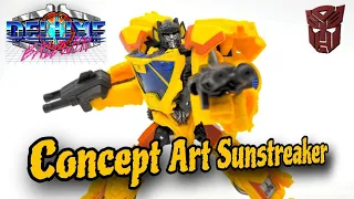 80s Woman's Working Shoulder Pads? Studio Series 111 Concept Art Sunstreaker Review. Bumblebee Movie