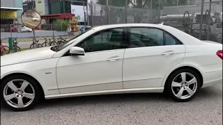 2012 Mercedes e200 ELEGANCE