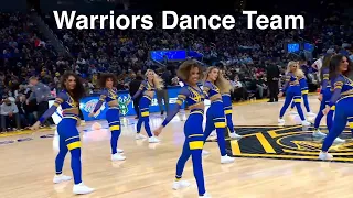 Warriors Dance Team (Golden State Warriors Dancers) - NBA Dancers - 11/3/2021  dance performance