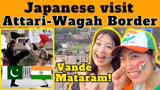 Japanese Visits Attari- Wagah Border🇮🇳 Amritsar Trip | Mayo Japan