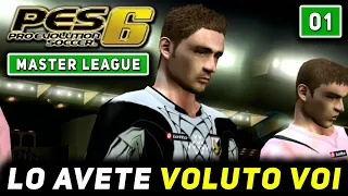 VA BENE... FACCIAMOLO ! [#1]  PES 6 MASTER LEAGUE Gameplay ITA