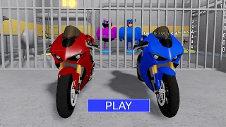 LAMBORGHINI BIKE BARRY'S PRISON RUN Obby New Update Roblox - All Bosses Battle All Morphs #roblox