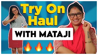 1st Time Ever - Try On Haul With Mataji // Captain Nick