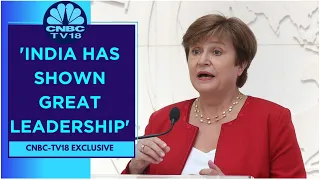 World Economy Needs Alignment Of Policy Actions: IMF MD Kristalina Georgieva Exclusive | CNBC TV18