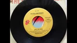 She's So Cold , The Rolling Stones , 1980 Vinyl 45RPM