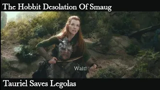 Tauriel Saves Legolas | The Hobbit Desolation Of Smaug Clip 3 |