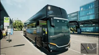 Fernbus Simulator | ''4K'' Setra TopClass | TopClass DD [ Hamburg - Kiel ]