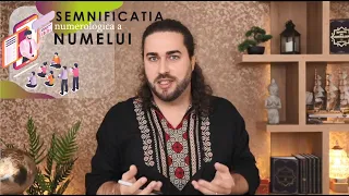 ✍ SEMNIFICATIA NUMEROLOGICA A NUMELUI - cu Eduard Agachi