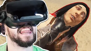 Jacksepticeye Goes CRAZY And Stabs Everyone | Blade And Sorcery (VR)