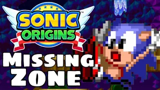 Sonic Origins is MISSING A ZONE