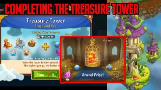 Completing Treasure Tower & Getting The Grand Prize! | Merge Dragons