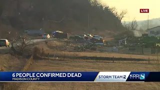 Multiple deaths confirmed in Madison County after tornado outbreak