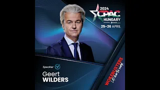 Geert Wilders Live  In Hongarije CPAC