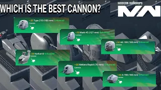 Tier 2 Cannon Test | Modern Warships