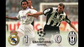 Real Madrid 1-0 Juventus 1998 UCL Final Goals and Highlights