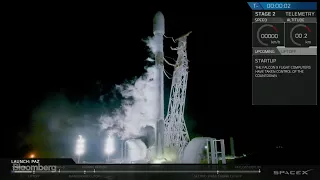 SpaceX Launches Falcon 9 Rocket Carrying Three Satellites