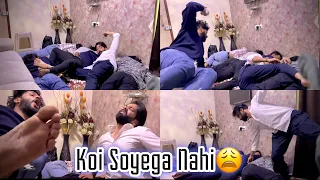 Badla Shoaib Or Aman Se 😴 Koi Soyega Nahi | Sleeping Prank | Fokats | Abresh & Zeeshan