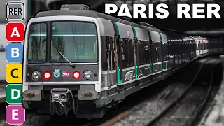 🇫🇷 Paris RER - All the Lines / Toutes les Lignes (2022) (4K)