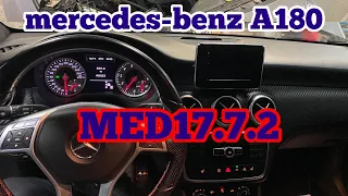Mercedes Benz A180 ЧипТюнинг Блок BOSCH MED17.7.2