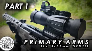 Part 1 - Primary Arms SLx 5x Gen III: First Look & Overview