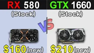 RX 580 Vs. GTX 1660 | 1080p and 1440p | Latest Drivers Benchmarks (19.8.1 vs 436.02)