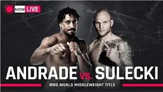 Demetrius Andrade vs Maciej Sulecki FULL FIGHT COMMENTARY LIVE: No fight Footage