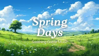 Spring Relaxing Guitar Music for Stress Relief, Healing, Study and Work