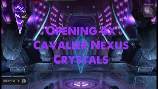 Opening 4x Cavalier Nexus Crystals...MCOC