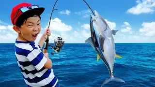 예준이의 물고기 낚시 장난감 놀이 아기상어 색깔놀이 전동 자동차 놀이 Fishing Toy Play for Kids