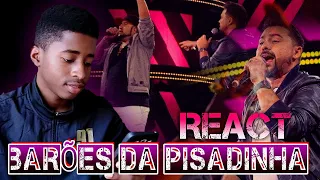 Gringo reage a Os Barões da Pisadinha - Basta você me Ligar (Ao Vivo) Ft. Xand Avião (REACT)