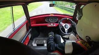 Prescott Historique Hillclimb 2022 in a 1960 Austin Mini