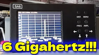 SA 6 6 Gigahertz Spectrum Analyzer Unbox & Demo