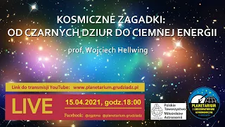 Kosmiczne zagadki: od czarnych dziur do ciemnej energii