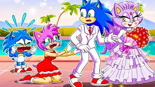 SONIC AND AMY LOVE STORY | Sonic the Hedgehog 2 Animation | Sonic Cartoon Official