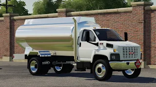 Farming Simulator 19 GMC Topkick Fuel Truck Mod Release