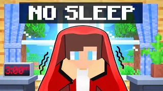 Maizen CANNOT SLEEP in Minecraft! - Funny Story(JJ and Mikey TV)