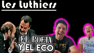 Reacción a LES LUTHIERS | El Poeta y el Eco | Son Increibles | Humor de Argentina