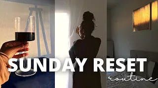 SUNDAY RESET ROUTINE | weekly planning + cleaning + grocery shopping + self care + MORE