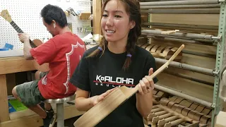 Koaloha ukulele workshop tour