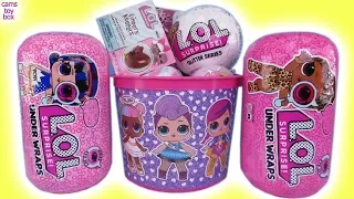 LOL Under Wraps Wave 1 2 Series 4 EYE Spy Surprise Glitter DOLLS Unboxing Finders Keepers EGG